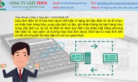 MỘT SỐ LƯU Ý KHI SỬ DỤNG HÓA ĐƠN ĐIỆN TỬ
