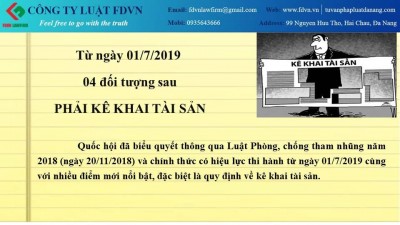04 TRƯỜNG HỢP PHẢI KÊ KHAI TÀI SẢN TỪ NGÀY 01/07/2019