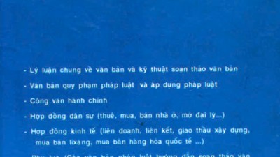 SÁCH HƯỚNG DẪN SOẠN THẢO VĂN BẢN 