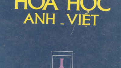 TỪ ĐIỂN HÓA HỌC ANH - VIỆT