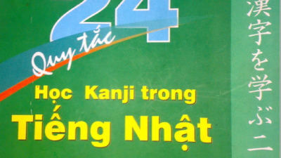 SÁCH 24 QUY TẮC HỌC KANJI TRONG TIẾNG NHẬT (TẬP 1&2)