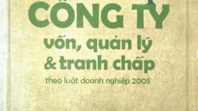 SÁCH CÔNG TY VỐN, QUẢN LÝ VÀ TRANH CHẤP (TÁC GIẢ: NGUYỄN NGỌC BÍCH & NGUYỄN ĐÌNH CUNG) 