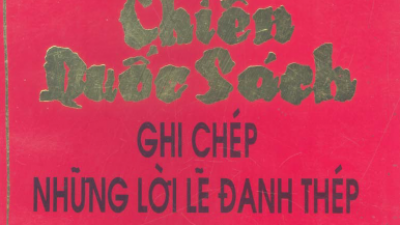 SÁCH CHIẾN QUỐC SÁCH: GHI CHÉP NHỮNG LỜI LẺ ĐANH THÉP (BÁCH KHOA TOÀN THƯ TINH TÚY VĂN HỌC TRUNG QUỐC) (DỊCH GIẢ: NGUYỄN VĂN ÁI)