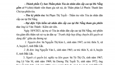 KINH NGHIỆM XÉT XỬ: QUYẾT ĐỊNH GIÁM ĐỐC THẨM HỦY BẢN ÁN DÂN SỰ PHÚC THẨM, BẢN ÁN DÂN SỰ SƠ THẨM VỤ ÁN TRANH CHẤP HỢP ĐỒNG CHUYỂN ĐỔI QUYỀN SỬ DỤNG ĐẤT