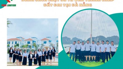 DANH SÁCH LUẬT SƯ TƯ VẤN TRANH CHẤP ĐẤT ĐAI TẠI ĐÀ NẴNG