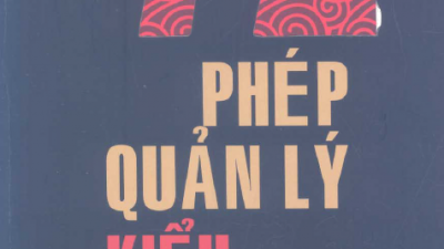 SÁCH 72 PHÉP QUẢN LÝ KIỂU TRUNG QUỐC (TÁC GIẢ: TƯ MÃ AN)