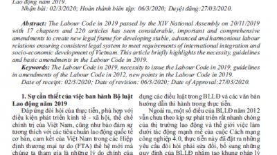 TẠP CHÍ NGHỀ LUẬT SỐ 03/2020