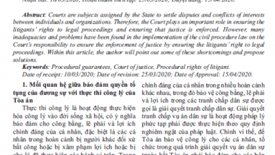 TẠP CHÍ NGHỀ LUẬT SỐ 04/2020
