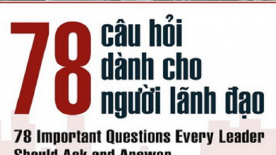 SÁCH 78 CÂU HỎI DÀNH CHO NGƯỜI LÃNH ĐẠO (TÁC GIẢ: CHRIS CLARKE-EPSTEIN)