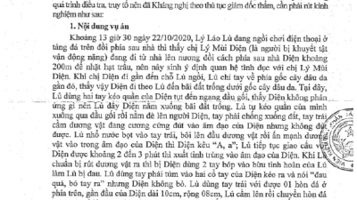 THÔNG BÁO RÚT KINH NGHIỆM VỀ VIỆC ĐÁNH GIÁ CHỨNG CỨ CHƯA ĐẦY ĐỦ DẪN ĐẾN BỎ LỌT HÀNH VI PHẠM TỘI