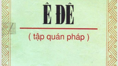 SÁCH LUẬT TỤC Ê ĐÊ (TẬP QUÁN PHÁP)