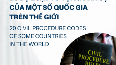 Tổng hợp 20 bộ luật tố tụng dân sự của một số quốc gia trên thế giới - 20 civil procedure codes of some countries in the world