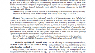 TẠP CHÍ NGHỀ LUẬT SỐ 07/2020​