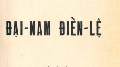 SÁCH ĐẠI NAM ĐIỂN LỆ  (TÁC GIẢ: TS. NGUYỄN SĨ GIÁC)