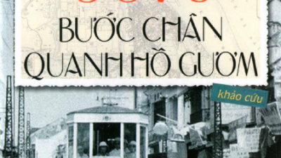 SÁCH 5678 BƯỚC CHÂN QUANH HỒ GƯƠM (TÁC GIẢ: NGUYỄN NGỌC TIẾN)