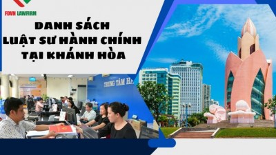 DANH SÁCH LUẬT SƯ HÀNH CHÍNH TẠI KHÁNH HÒA