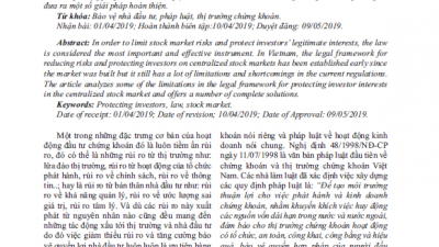 TẠP CHÍ NGHỀ LUẬT SỐ 03/2019​ 