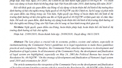 TẠP CHÍ NGHỀ LUẬT SỐ 06/2019​