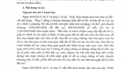 THÔNG BÁO SỐ 61/TB-VC2-HC RÚT KINH NGHIỆM VỤ VỀ KIỂM SÁT GIẢI QUYẾT VỤ ÁN HÀNH CHÍNH