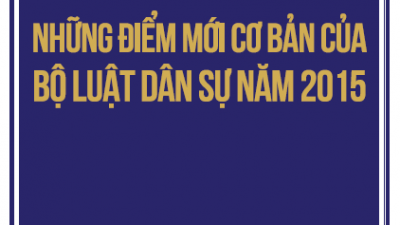 TÀI LIỆU NHỮNG ĐIỂM MỚI CỦA BỘ LUẬT DÂN SỰ 2015 (CHỦ BIÊN: TS. ĐINH TRUNG TỤNG)