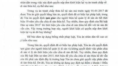 HƯỚNG DẪN CỦA TANDTC: GIẢI QUYẾT VỤ ÁN LY HÔN CÓ BỊ ĐƠN LÀ NGƯỜI VIỆT NAM Ở NƯỚC NGOÀI NHƯNG KHÔNG RÕ ĐỊA CHỈ