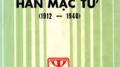 SÁCH HÀN MẶC TỬ (1912 - 1940): PHẦN 1