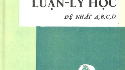 SÁCH LUẬN LÝ HỌC (TÁC GIẢ: TRẦN VĂN HIẾN MINH - TRẦN ĐỨC HUYNH)