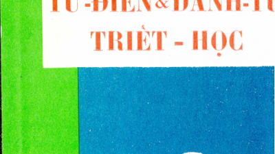 TỪ ĐIỂN VÀ DANH TỪ TRIẾT HỌC