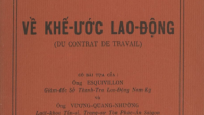 VỀ KHẾ ƯỚC LAO ĐỘNG 