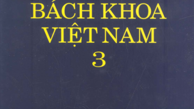 TỪ ĐIỂN BÁCH KHOA VIỆT NAM - TẬP 3