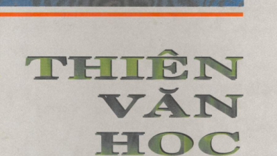 TỪ ĐIỂN BÁCH KHOA: THIÊN VĂN HỌC