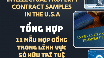 TỔNG HỢP 11 MẪU HỢP ĐỒNG TRONG LĨNH VỰC SỞ HỮU TRÍ TUỆ THÔNG DỤNG CỦA HOA KỲ / COLLECTION OF 11 COMMON INTELLECTUAL PROPERTY CONTRACT SAMPLES IN THE U.S.A