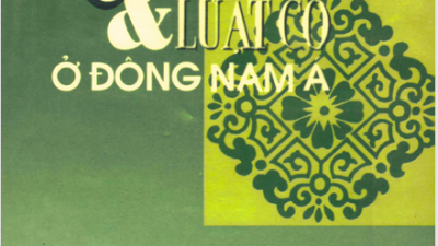 SÁCH MỘT SỐ LUẬT TỤC VÀ LUẬT CỔ Ở ĐÔNG NAM Á