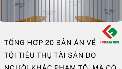 Tổng hợp 20 bản án về tội tiêu thụ tài sản do người khác phạm tội mà có