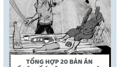 Tổng hợp 20 bản án về tội cố ý gây thương tích trong trạng thái tinh thần bị kích động mạnh