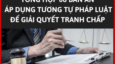 Tổng hợp 08 bản án áp dụng tương tự pháp luật để giải quyết tranh chấp
