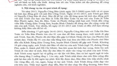 THÔNG BÁO RÚT KINH NGHIỆM: KHIẾU KIỆN VỀ BỒI THƯỜNG, HỖ TRỢ, TÁI ĐỊNH CƯ