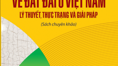 SÁCH CHUYÊN KHẢO: GIẢI QUYẾT KHIẾU NẠI VỀ ĐẤT ĐAI Ở VIỆT NAM -  LÝ THUYẾT, THỰC TRẠNG VÀ GIẢI PHÁP