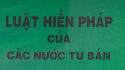 GIÁO TRÌNH LUẬT HIẾN PHÁP CỦA CÁC NƯỚC TƯ BẢN (NĂM 1998)