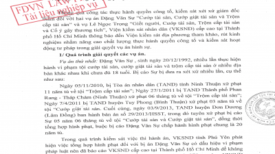 THÔNG BÁO RÚT KINH NGHIỆM: VI PHẠM TRONG ÁP DỤNG PHÁP LUẬT ĐỐI VỚI NGƯỜI DƯỚI 18 TUỔI PHẠM TỘI