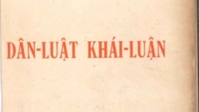 SÁCH DÂN LUẬT KHÁI LUẬN - (TÁC GIẢ: VŨ VĂN MẪU)