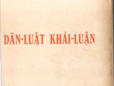 SÁCH DÂN LUẬT KHÁI LUẬN - (TÁC GIẢ: VŨ VĂN MẪU)