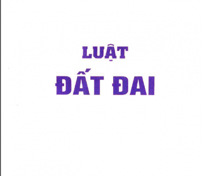 GIÁO TRÌNH LUẬT ĐẤT ĐAI (NĂM 2002)