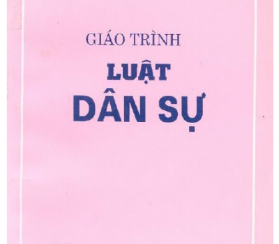 GIÁO TRÌNH LUẬT DÂN SỰ