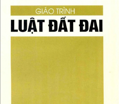 GIÁO TRÌNH LUẬT ĐẤT ĐAI